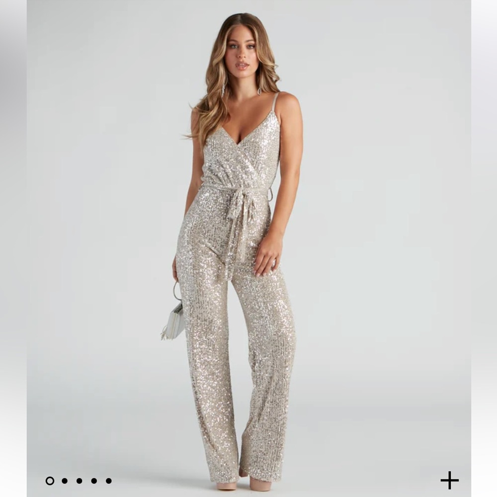 Windsor Sequin Jumpsuit